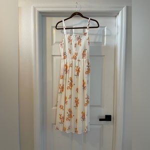 Old Navy floral midi dress